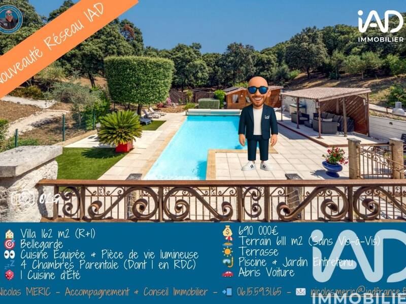 Maison à vendre, 162m², BELLEGARDE