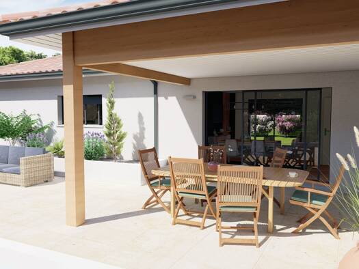 Terrain avec maison neuve à vendre 227 700 € 4 pièces 3 chambres 112 m² 685 m² de terrain Hagetmau 40700