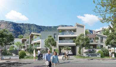 Appartement à vendre - Neuf 364 600 € 4 pièces 3 chambres 95,3 m² dès le 30/06/2026 Bord du Rhone-Village Guilherand-Granges 07500