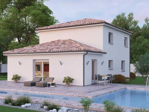 Terrain avec maison neuve à vendre 340 000 € 6 pièces 4 chambres 132 m² 617 m² de terrain Pomarez 40360