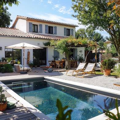Terrain avec maison neuve à vendre 366 000 € Aniane 34150