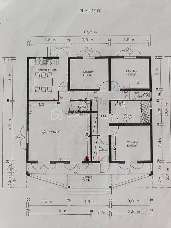 Maison à vendre, 118m², LE TAMPON