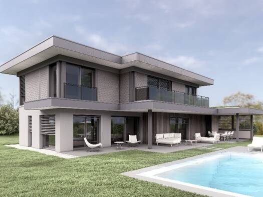 Terrain constructible viabilisé à vendre 799 000 € 2 130 m² de terrain Moëns Prévessin-Moëns 01280