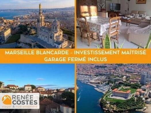 Appartement en viager occupé Bouquet 180 440 € 3 pièces 2 chambres 78 m² Étage 6/7 Saint Pierre Marseille 5ème 13005