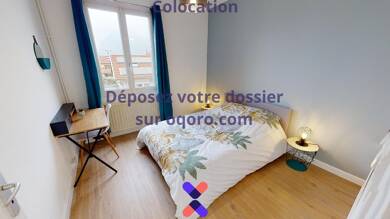 Appartement à louer 380 € 5 pièces 4 chambres 60 m² 2ème étage Aristide-Briand Fontaine 38600