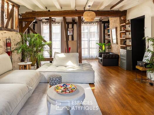 Duplex à vendre 260 000 € 4 pièces 2 chambres 76 m² Étage 2/2 Quartier du Centre Le Mans 72000