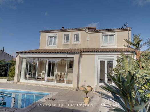 Maison à vendre 659 000 € 6 pièces 4 chambres 137 m² 476 m² de terrain Pérols 34470