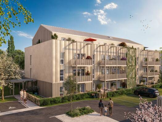 Appartement à vendre - neuf 125 900 € 1 pièce 34,43 m² RDC dès le 31/03/2029 Centre Le Petit-Quevilly 76140