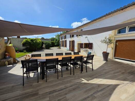 Maison à vendre 270 000 € 9 pièces 6 chambres 230 m² 666 m² de terrain Asnières-la-Giraud 17400