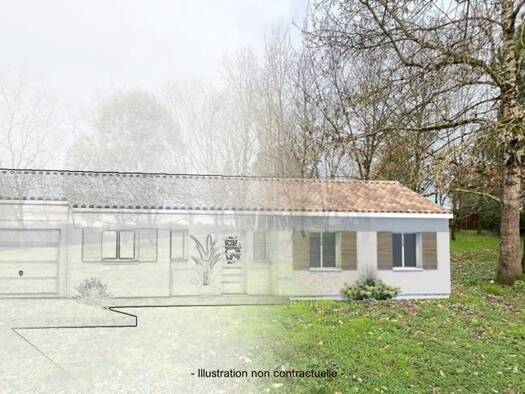 Terrain avec maison neuve à vendre 193 000 € 4 pièces 3 chambres 90 m² 1 711 m² de terrain La Ville-Dieu-du-Temple 82290