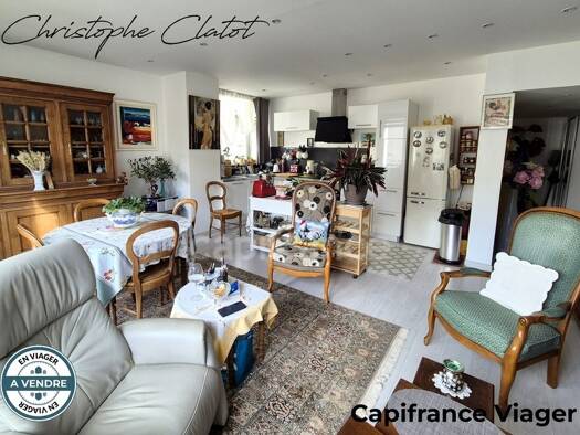 Appartement en viager occupé Bouquet 75 200 € 3 pièces 2 chambres 64 m² Étage 1/4 Centre Ville Le Havre 76600