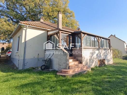 Maison à vendre 194 250 € 5 pièces 2 chambres 71 m² 14 508 m² de terrain Rivarennes 37190