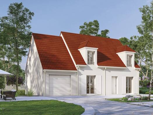 Terrain avec maison neuve à vendre 268 000 € 5 pièces 4 chambres 106 m² 600 m² de terrain Navarre Évreux 27000