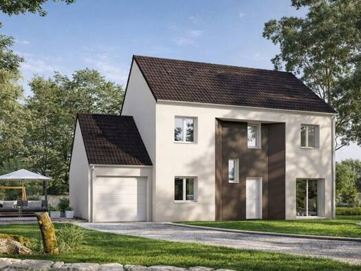 Terrain avec maison neuve à vendre 463 900 € 6 pièces 5 chambres 132 m² 450 m² de terrain Fond Mondétour Orsay 91400