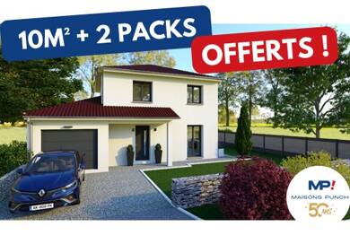 Terrain avec maison neuve à vendre 226 000 € Pajay 38260
