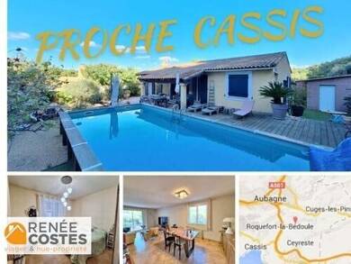Maison en viager occupé Bouquet 156 750 € 4 pièces 3 chambres 90 m² 640 m² de terrain Peripherie Cassis 13260