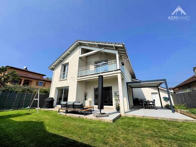 Maison à vendre 749 000 € 5 pièces 4 chambres 152 m² 410 m² de terrain Challex 01630