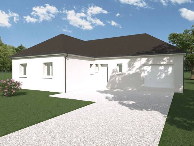 Terrain avec maison neuve à vendre 285 000 € 5 pièces 4 chambres 112 m² 952 m² de terrain Vendat 03110