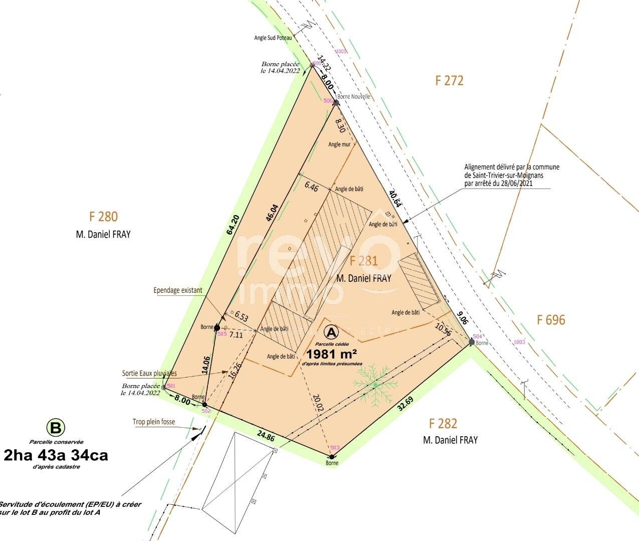 Maison à vendre, 103m², SAINT TRIVIER SUR MOIGNANS