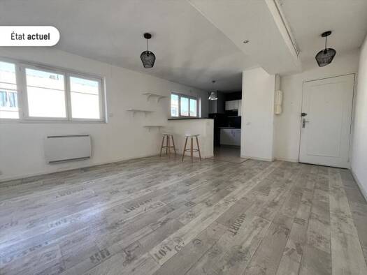 Appartement à vendre 99 000 € 3 pièces 2 chambres 54 m² Étage 3/3 Villefranche-de-Lauragais 31290