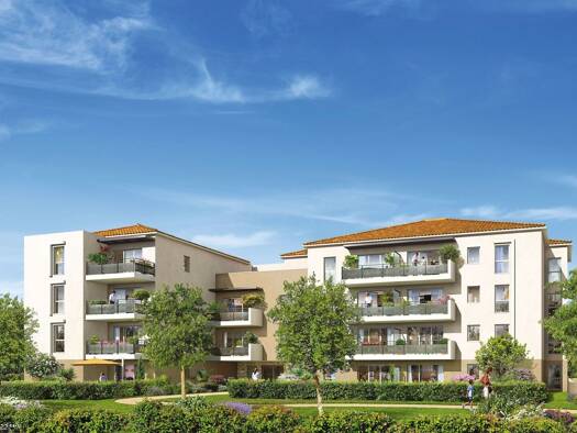 Appartement à vendre - Neuf 220 000 € 3 pièces 2 chambres 56 m² Partie Sud-Collet-Redon-Vauses-Testavins Le Muy 83490