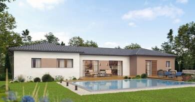 Terrain avec maison neuve à vendre 284 500 € Brax 47310