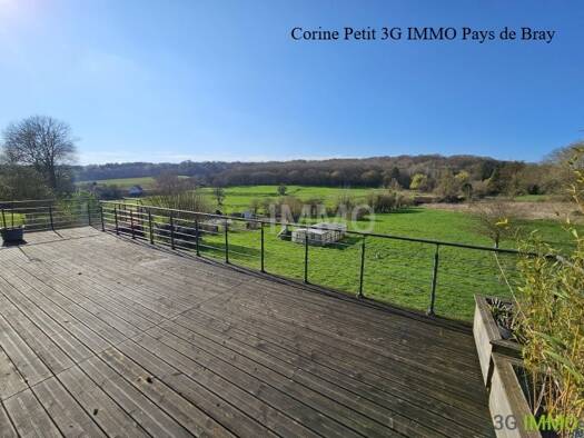 Maison à vendre 274 000 € 5 pièces 4 chambres 148 m² 5 882 m² de terrain Hodenc-en-Bray 60650