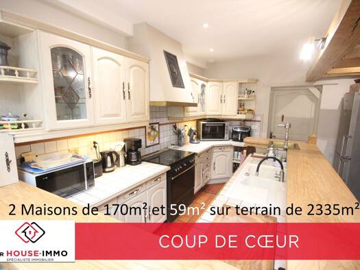 Maison à vendre 295 000 € 9 pièces 5 chambres 229 m² 2 335 m² de terrain Le Molay-Littry 14330