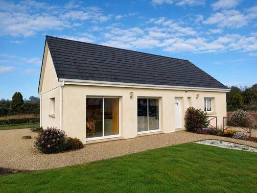 Maison de plain-pied à vendre 219 900 € 4 pièces 3 chambres 93 m² 1 000 m² de terrain Senneville-sur-Fécamp 76400