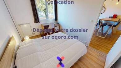 Appartement à louer 440 € 5 pièces 4 chambres 55 m² RDC Croix Rouge-Portail-Rouge Sémard Saint-Martin-d'Hères 38400
