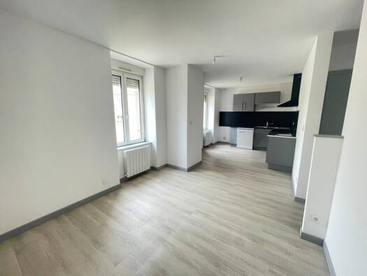 Appartement à louer 500 € 3 pièces 2 chambres 58 m² 1er étage Jussey 70500