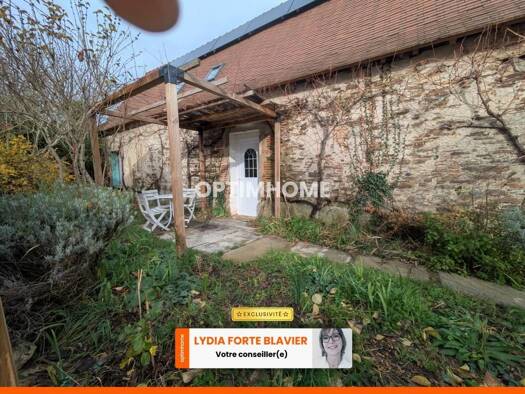 Maison de plain-pied à vendre 87 600 € 5 pièces 2 chambres 125 m² Cuzion 36190