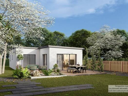 Terrain avec maison neuve à vendre 202 500 € 4 pièces 2 chambres 82 m² 474 m² de terrain Saint-Martin-des-Champs 29600