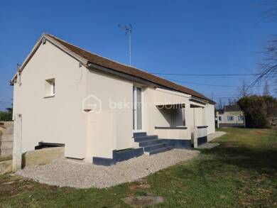 Maison de plain-pied à vendre 109 900 € 2 pièces 1 chambre 65 m² 2 846 m² de terrain Bonnard 89400