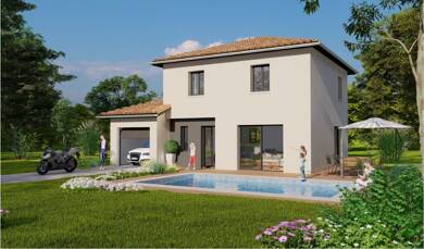 Terrain avec maison neuve à vendre 224 900 € Saint André de Bâgé 01380