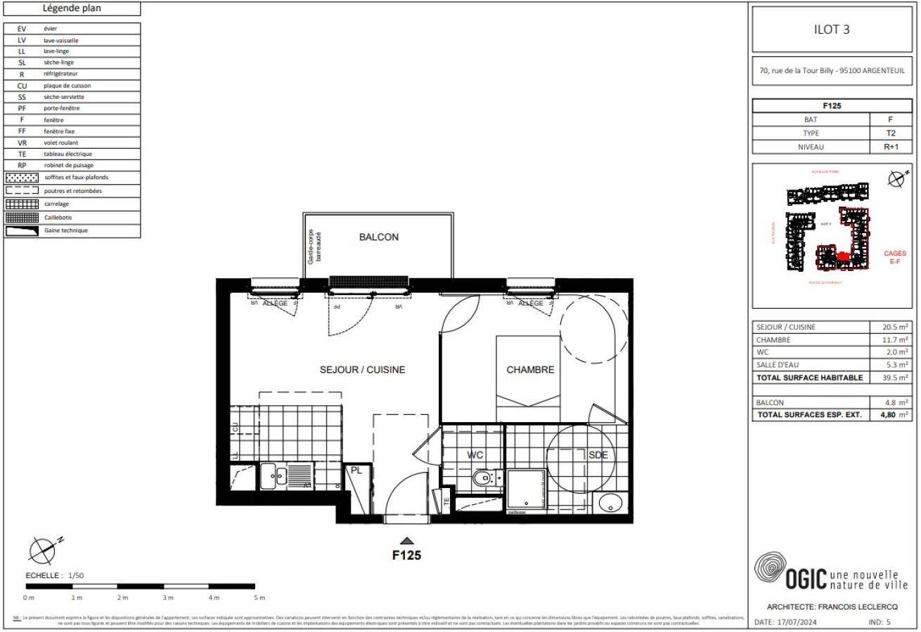 Maison à louer, 40m², ARGENTEUIL