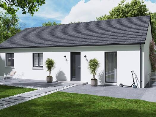 Terrain avec maison neuve à vendre 183 716 € 5 pièces 4 chambres 91 m² 450 m² de terrain Piennes 54490