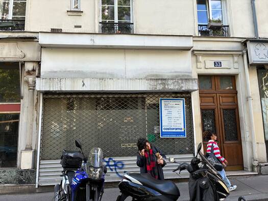 Appartement à vendre 235 000 € 2 pièces 35,7 m² RDC Père Lachaise-Réunion Paris 20ème arrondissement 75020