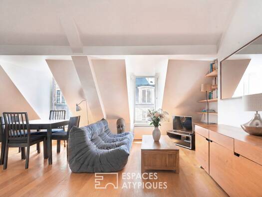 Duplex à vendre 499 000 € 2 pièces 1 chambre 43,12 m² Étage 4/4 Arsenal Paris 4ème arrondissement 75004