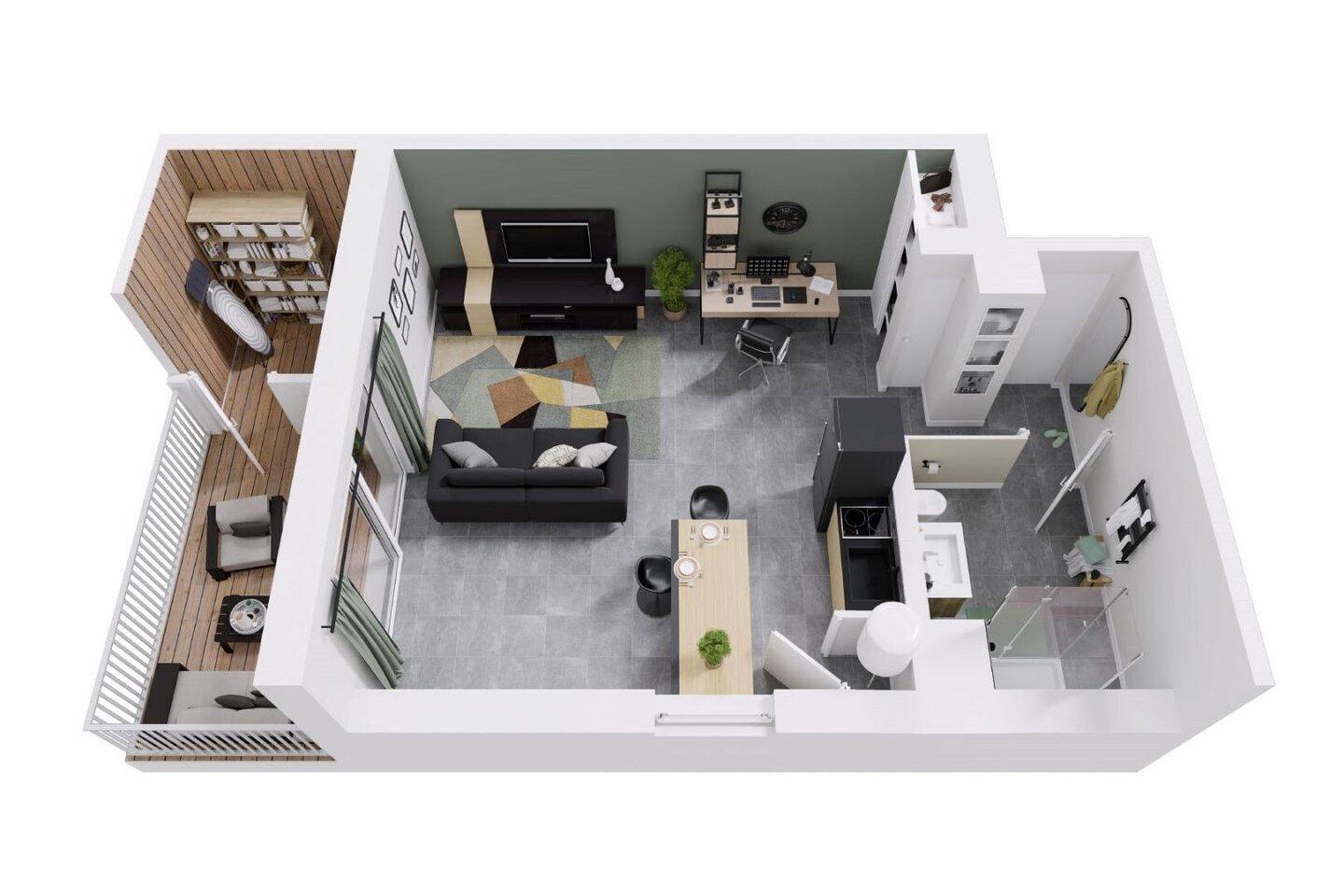 Maison à vendre, 30m², RODEZ