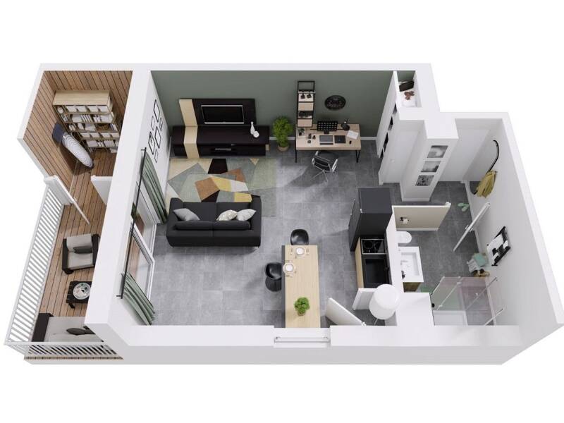 Maison à vendre, 30m², RODEZ