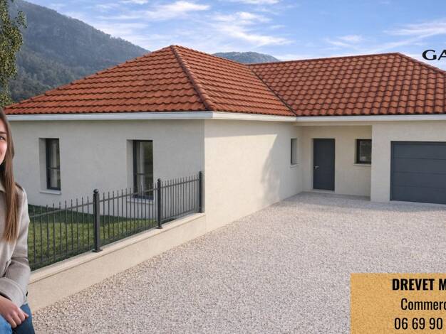 Terrain avec maison neuve à vendre 285 000 € 4 pièces 3 chambres 91 m² 645 m² de terrain Les Avenières Veyrins-Thuellin 38630