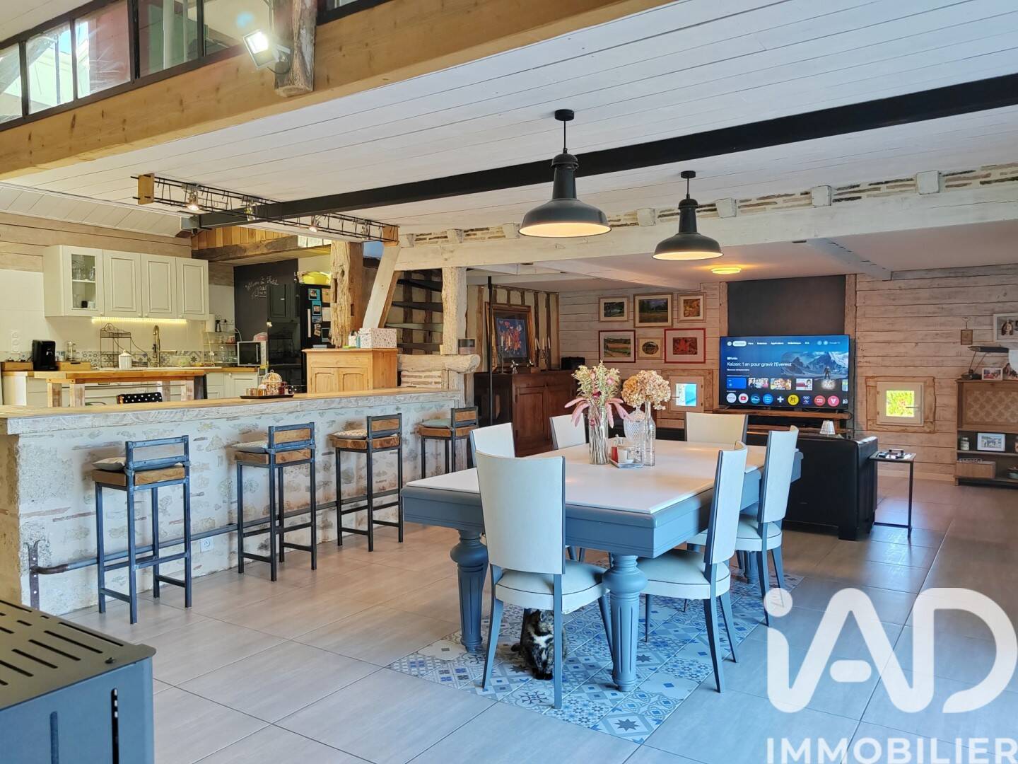 Maison à vendre, 196m², PORT SAINTE FOY ET PONCHAPT
