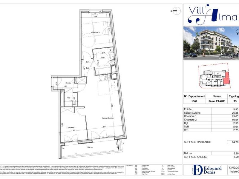 Maison à louer, 64m², SAINT MAUR DES FOSSES