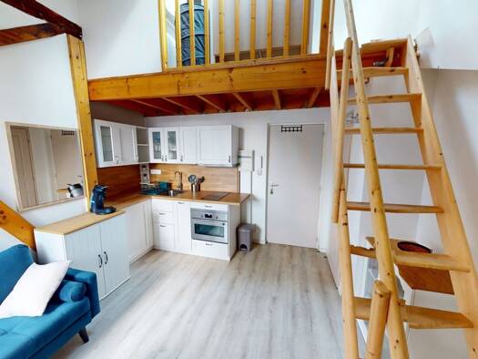 Duplex à louer 569 € 1 pièce 21,9 m² Étage 3/3 Orléans 45000