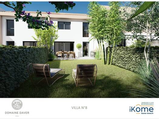 Villa à vendre - neuf 522 000 € 4 pièces 3 chambres 84,5 m² dès le 31/03/2027 Les Ameniers Toulon 83100