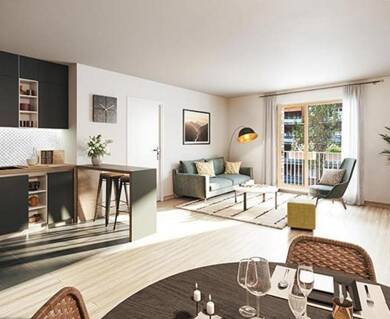 Appartement à vendre 188 100 € 2 pièces 1 chambre 43 m² Gévezé 35850