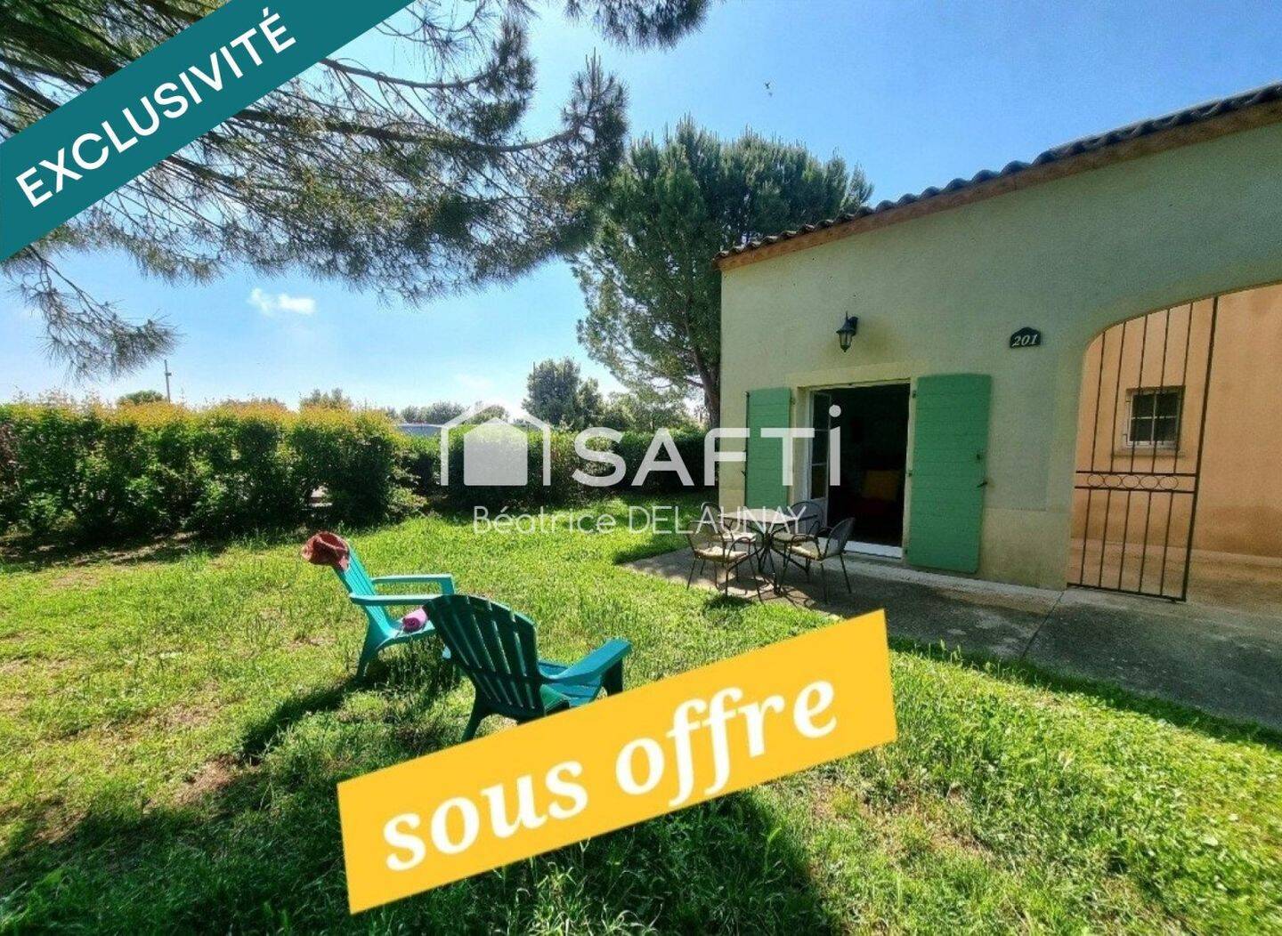 Maison à vendre, 45m², GALLARGUES LE MONTUEUX