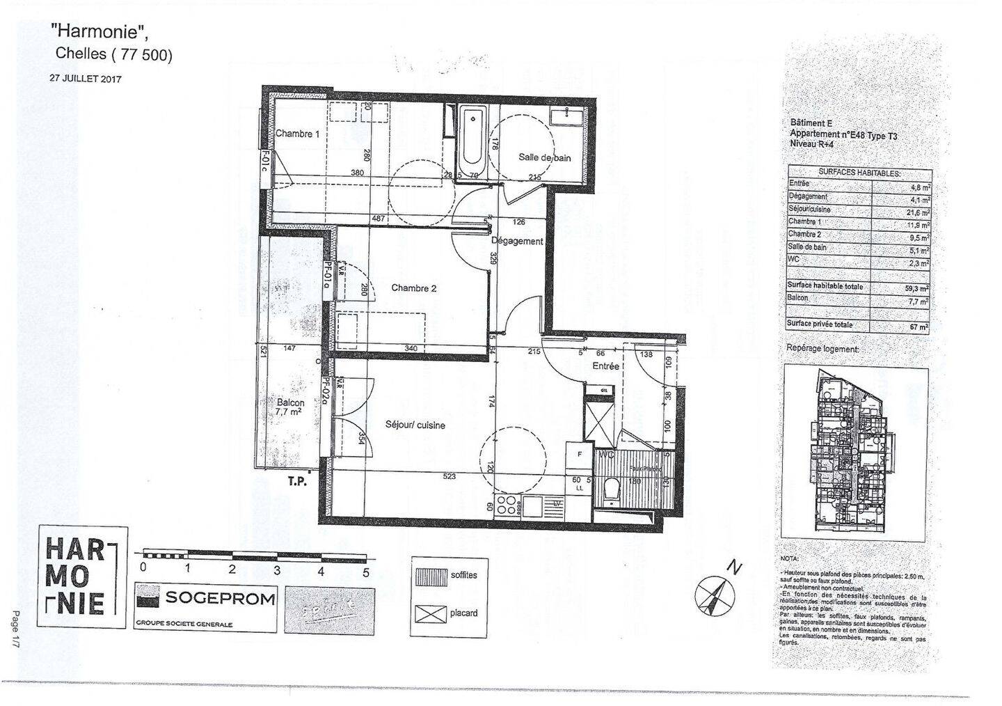 Maison à louer, 59m², CHELLES