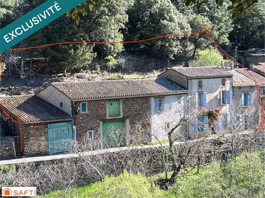 Maison à vendre 135 000 € 7 pièces 4 chambres 125 m² 295 m² de terrain Cabrespine 11160